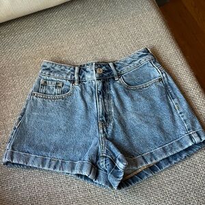 pacsun denim shorts